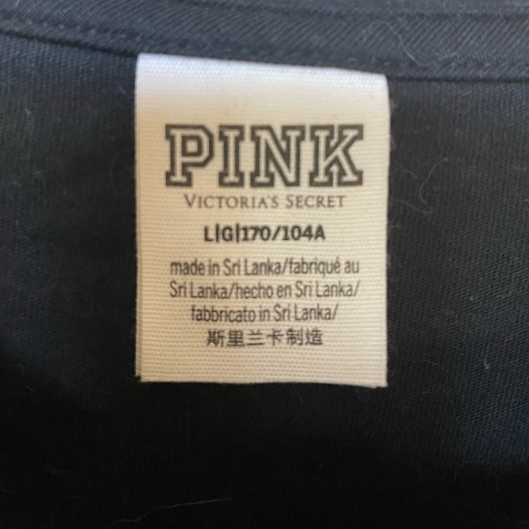 Victoria secret long sleeve tshirt size large - Picture 2 of 3